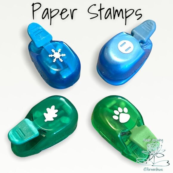 EK Success Four Scrapbook / Crafting Paper Punches - Picture 2 of 5